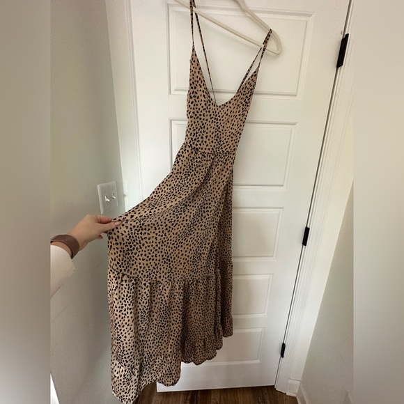 Cupshe Lace-Up Backless Maxi Slip Dress - Picture 2 of 5